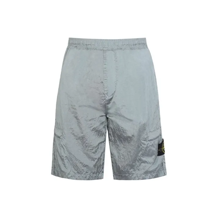 STONE ISLAND SS22 Shorts Men's Ice Blue-0
