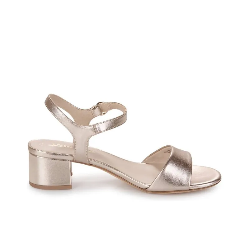Tamaris One Strap Sandals 5cm Women's Pink-1