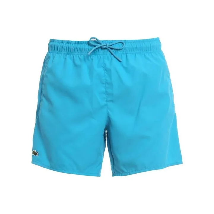 LACOSTE Logo-embroidered Swim Shorts-0