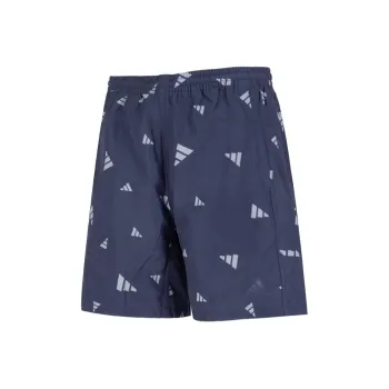 Adidas Casual Shorts Men Navy Blue