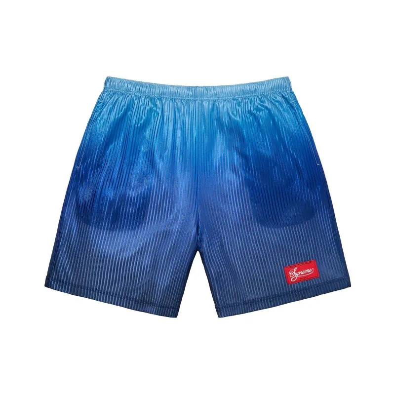 Supreme Gradient Mesh Stripe Short-0
