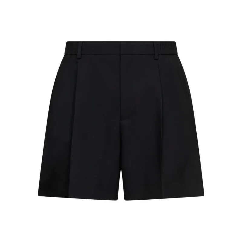 Valentino Casual Shorts Men Black-0
