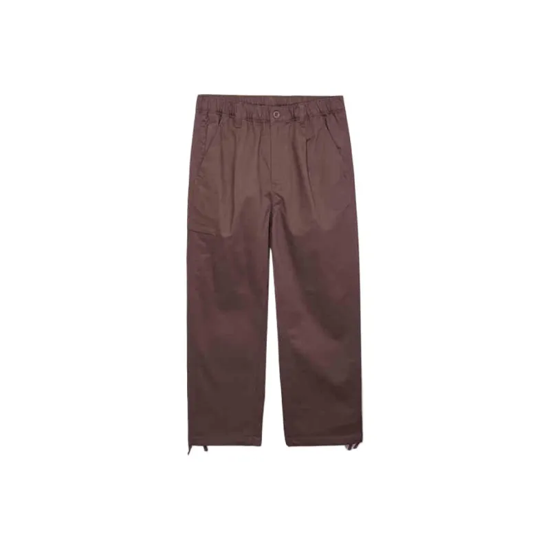 New Era Casual Pants Unisex Brown-0