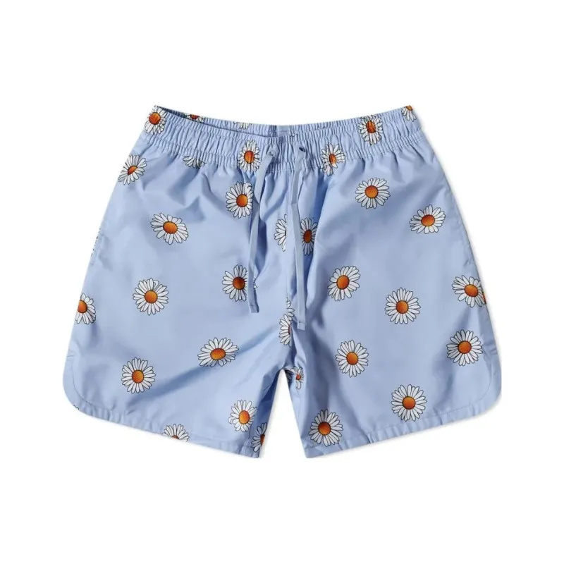 Nike Casual Shorts Men Blue-0