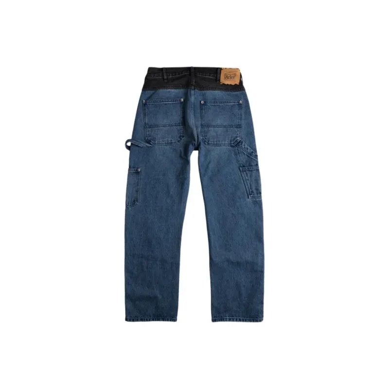 Aries Jeans Men Blue Black-1