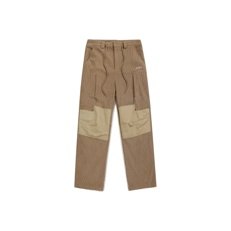 Guuka Casual Pants Men's Dark Khaki-0