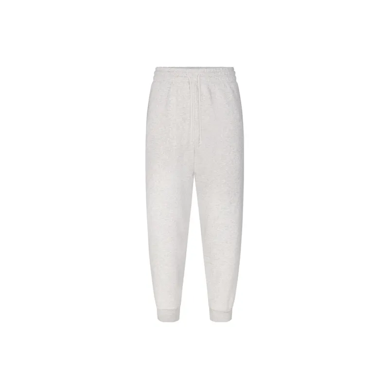 SKIMS FLEECE LOUNGE MENS TAPERED JOGGER Casual Pants Men's Light Heather Grey-0