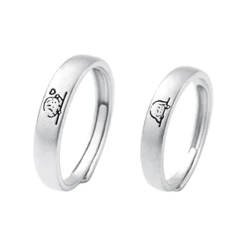 ALI THE FOX 999 Fine Silver Rings Unisex