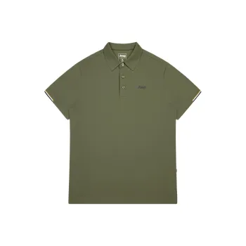 Jeep Fashion Sports Collection Polo Shirt Unisex Olive Green