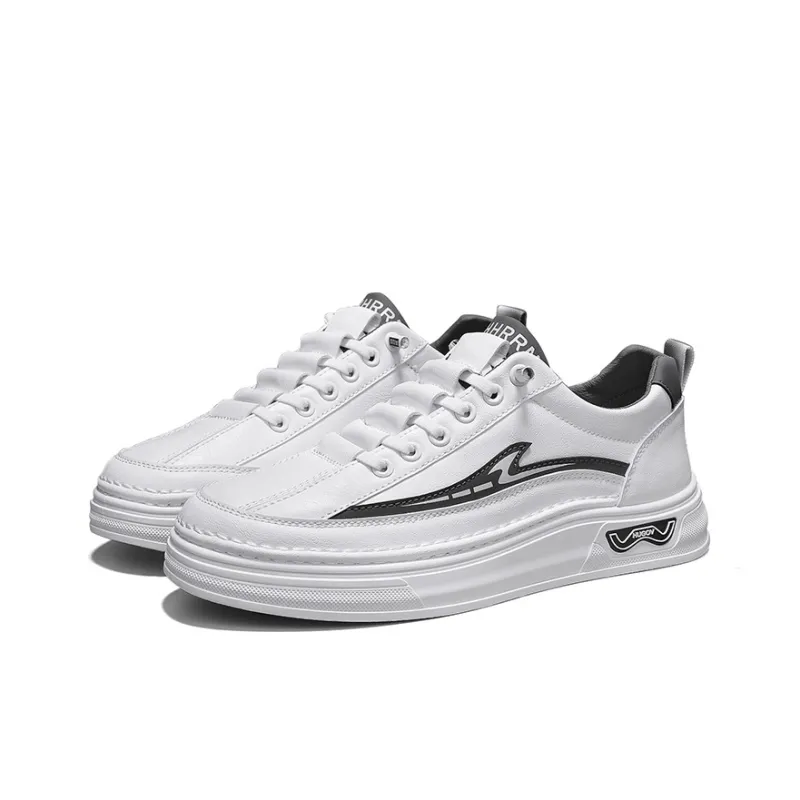 Frank Mully Height Increasing Abrasion Resistant Lightweight Low Top Skateboard Shoes Men's-7