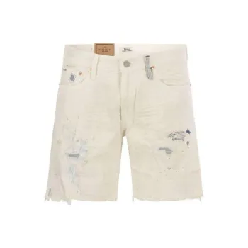 Polo Ralph Lauren Casual Shorts Men Ecru