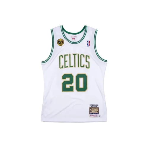 Mitchell Ness Basketball Jerseys Unisex White