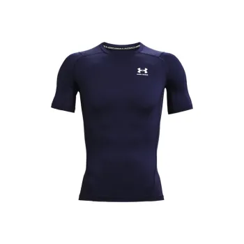 Under Armour HeatGear Fitness Clothing Men Navy Blue