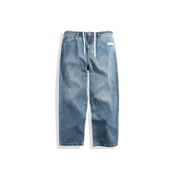 PEACEBIRD MEN Jeans Men Dark Blue 1