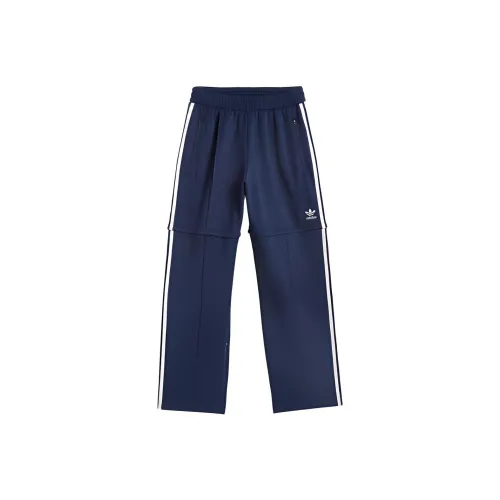 Adidas Originals x Pop Trading Company X Pop Bauer Casual Pants Unisex College Navy Blue/pink-white