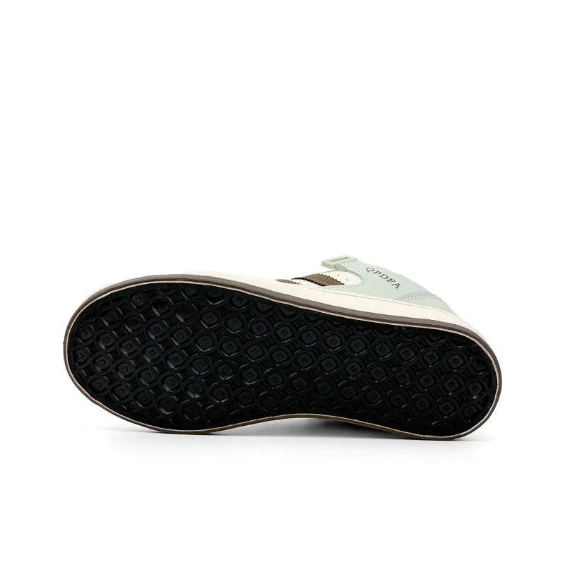 Mengsai Anti-Slip And Wear-Resistant Lightweight Low-Top Skateboard Shoes Men's Mint Chocolate-5