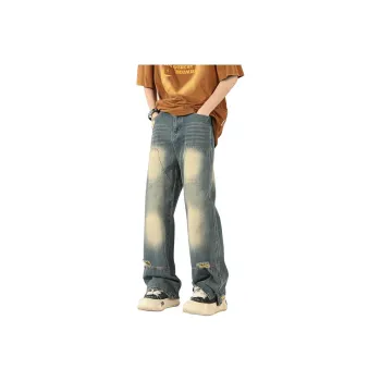 FONDLOOK Jeans Unisex Nostalgic Blue