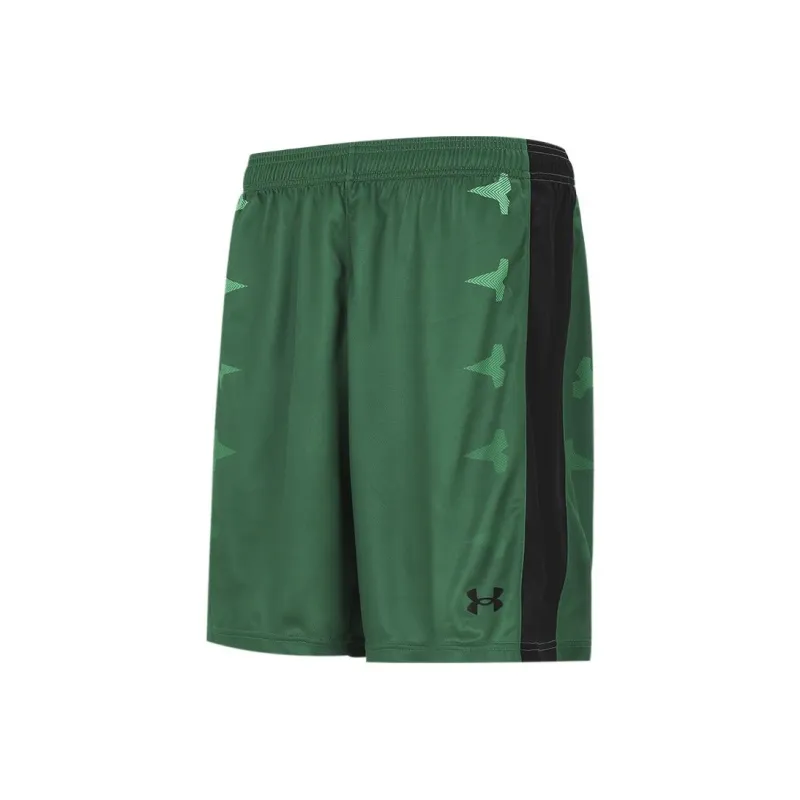 Under Armour Basketball Shorts Men Green-0