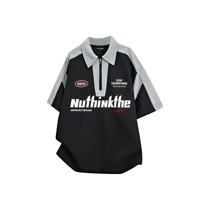 Nuthink Polo Shirts Unisex-0