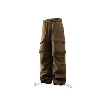 MIIOW Casual Pants Unisex Shadow Coffee