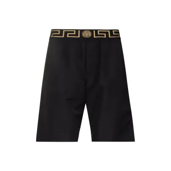 VERSACE Greca Print Swim Shorts