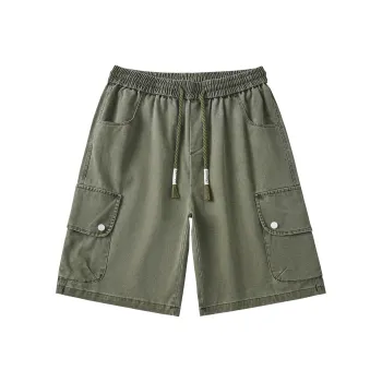 Ghost Mask Denim Shorts Unisex