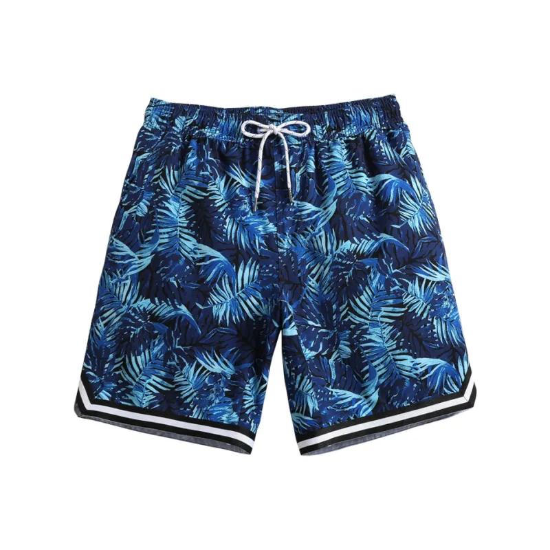 GAILANG Beach Shorts Men Royal Blue-0