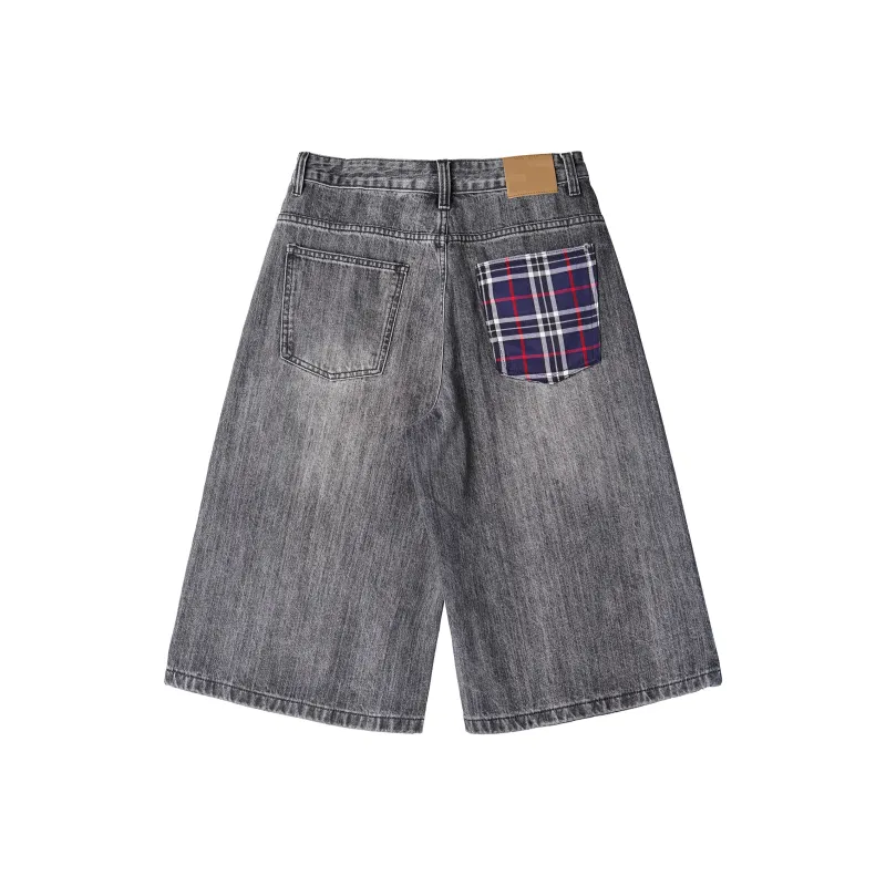 UF9193 Denim Shorts Unisex-1