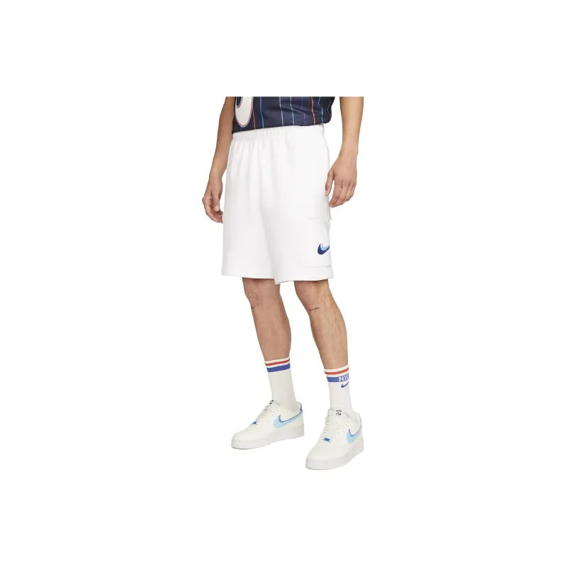 Nike Blue Swoosh Pockets Shorts-0