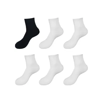 Caramella Mid Calf Socks Unisex 6 Pack
