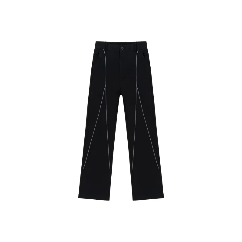 PILOTDRAGON Casual Pants Unisex Black-0