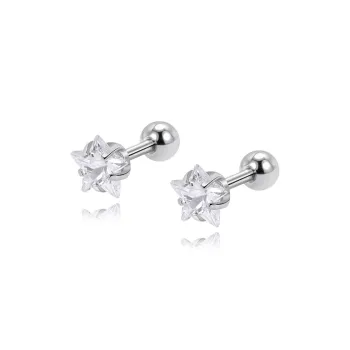 CANHUI Titanium Steel Stud Earrings Women's