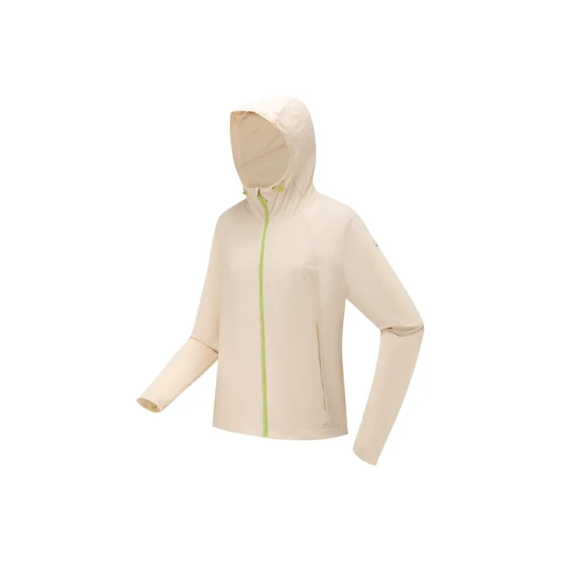DECATHLON Waterproof, Windproof, And Breathable Sun Protection Clothing Women's Beige-2