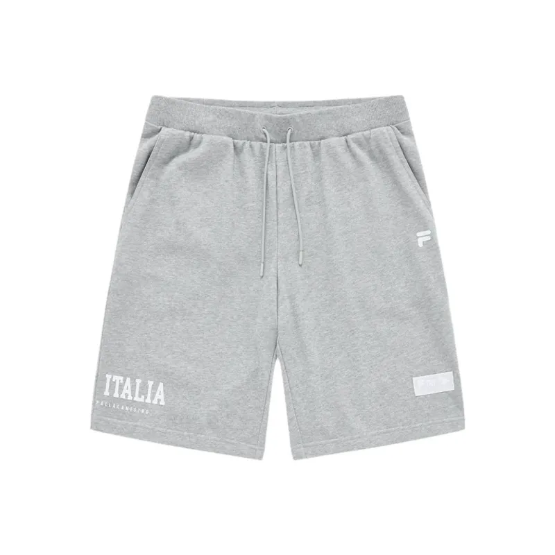 FILA FUSION QR Casual Shorts Men's Heather Gray-0