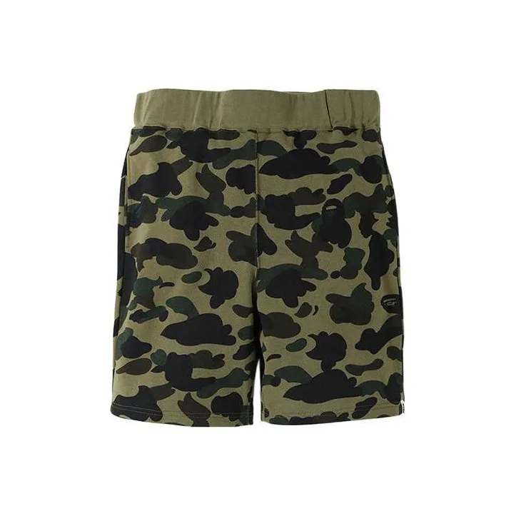 Bape 1st Camo Sweat Shorts-0