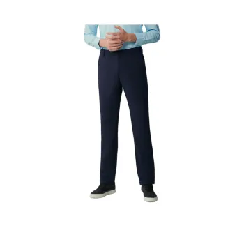 JODOLL Casual Pants Men Navy Blue