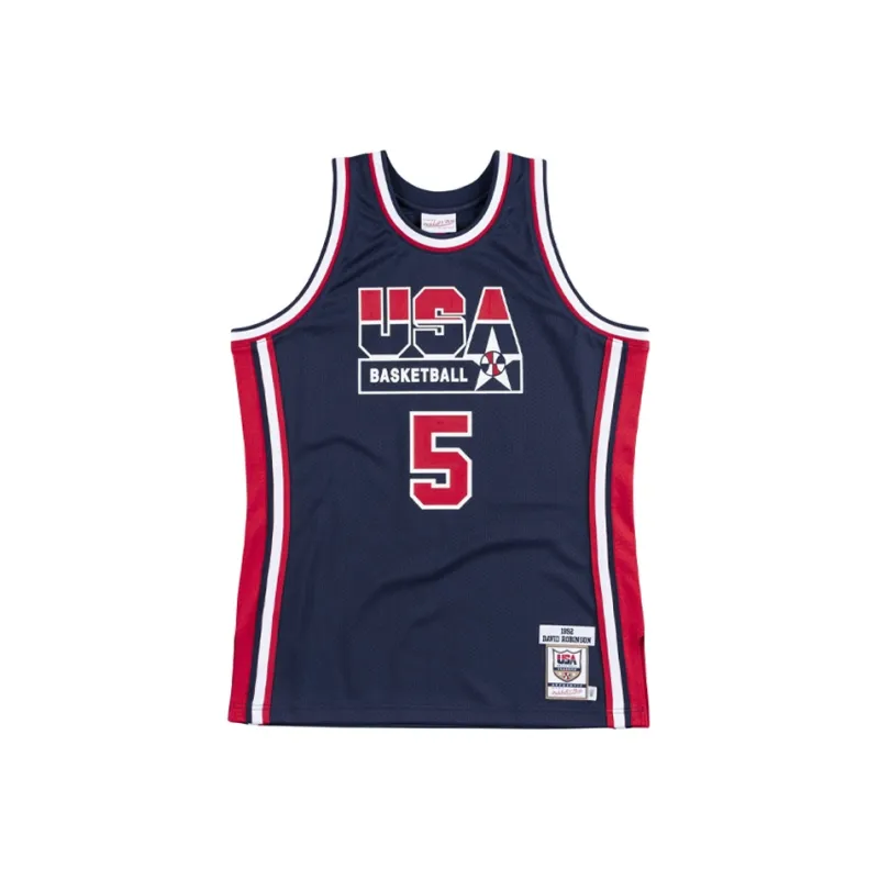Mitchell Ness Authentic 'Team Usa 1992 David Robinson' Jersey-0
