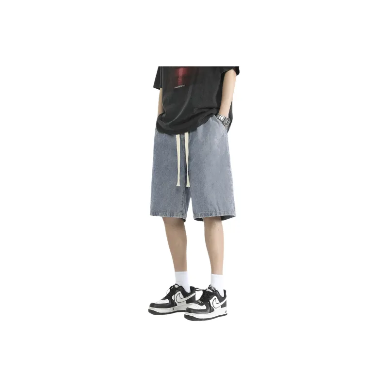 CREAZIONI LA FANTASIA E MOBILE Denim Shorts Unisex-8
