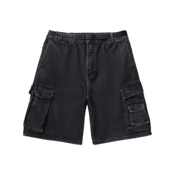 LiNing Denim Shorts Men's Black