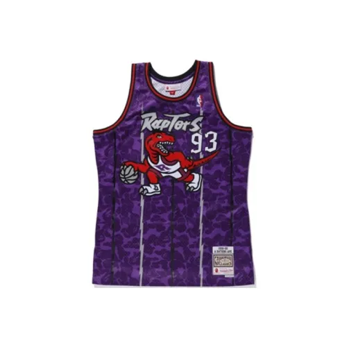 A BATHING APE Bape Basketball Jerseys Unisex Purple