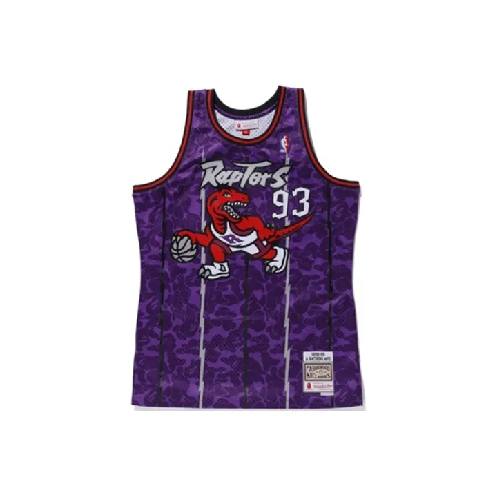 A BATHING APE Bape Basketball Jerseys Unisex Purple-0