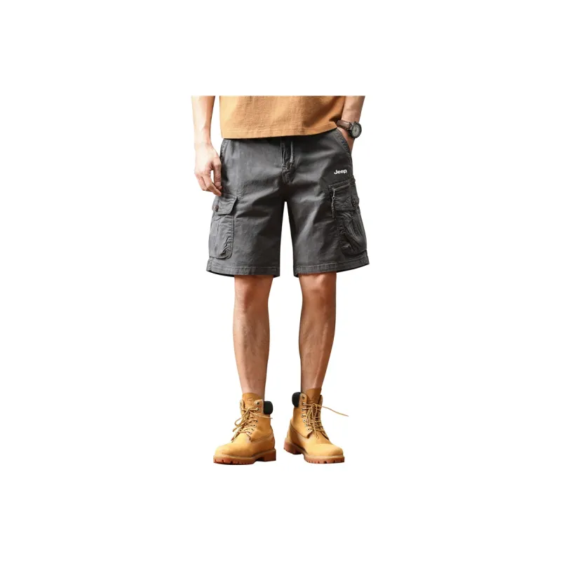 Jeep Garden Forest Horse Riding Cargo Shorts Unisex-5
