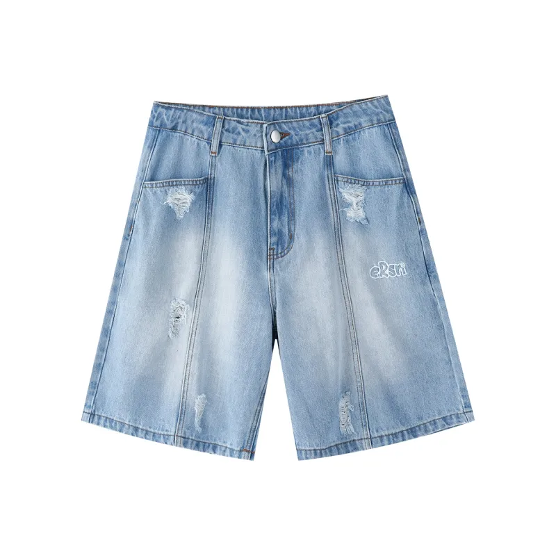 ER Denim Shorts Unisex-4