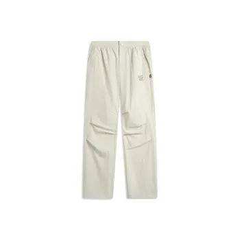LiNing Basketball Collection Casual Pants Men's Clam Pink Gray