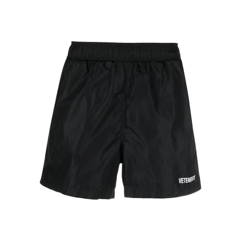 Vetements Logo-print Track Shorts-0