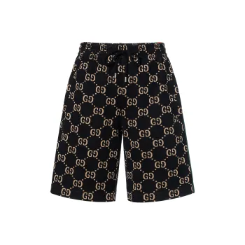 GUCCI Casual Shorts Men's Black