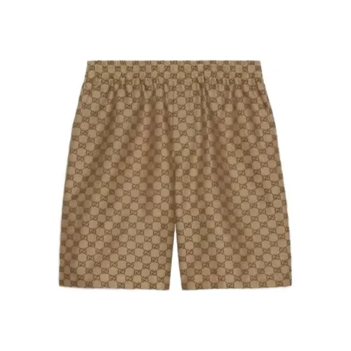 GUCCI SS23 Casual Shorts Men's Beige