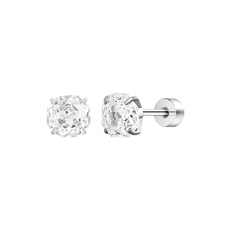 FUJA Alloy Stud Earrings Unisex-4