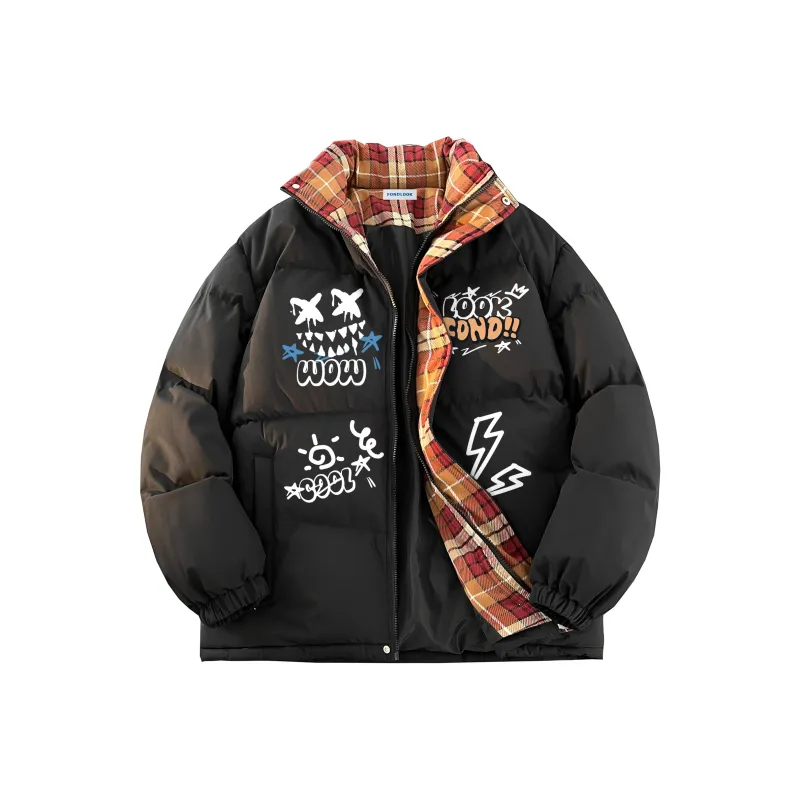 FONDLOOK Puffer Jackets Unisex-0