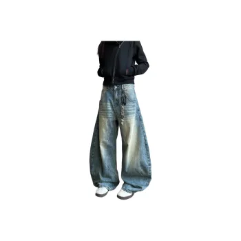 PISYPOX Jeans Unisex Blue